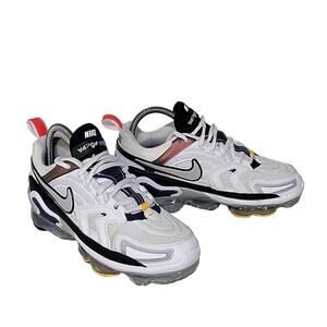 Nike Air VaporMax EVO White, Navy Blue, Grey Sneakers , Women's 7.5